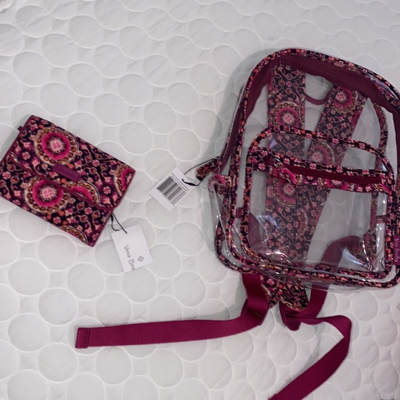 Vera Bradley clearly Stadium backpack & Wallet - Picture 16 of 16